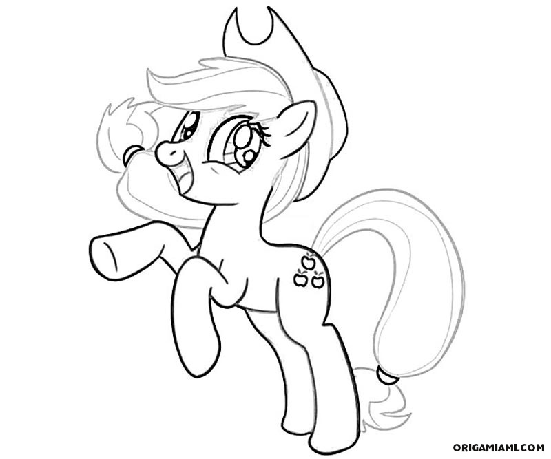 My little pony coloring page (9)