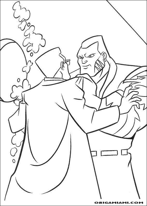 Ninja turtle coloring page (22)