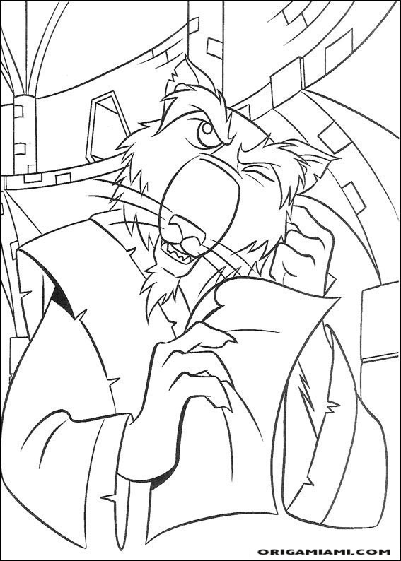 Ninja turtle coloring page (31)