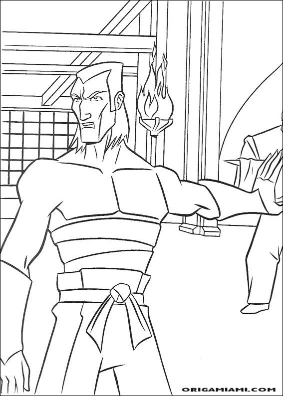 Ninja turtle coloring page (36)