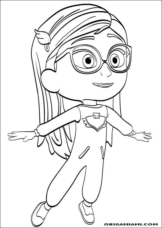 PJ Masks coloring page (1)