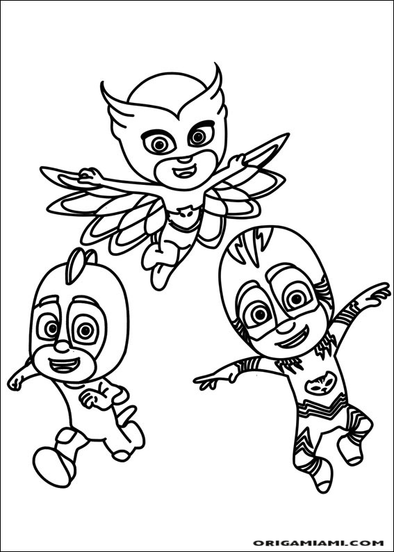 PJ Masks coloring page (12)