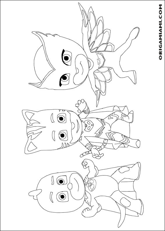 PJ Masks coloring page (13)