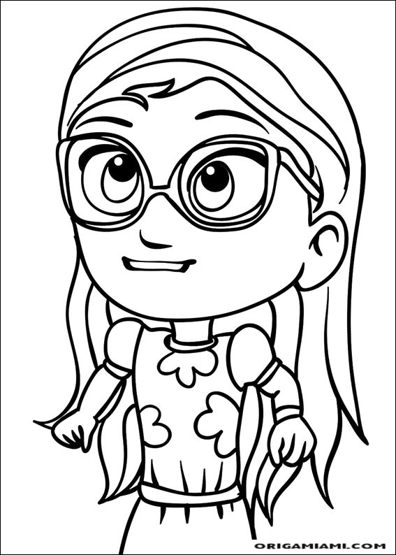 PJ Masks coloring page (2)