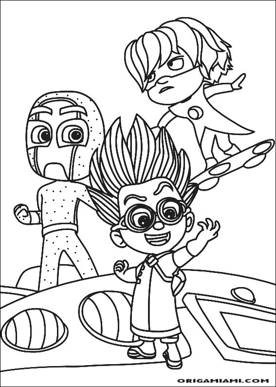 PJ Masks coloring page (20)