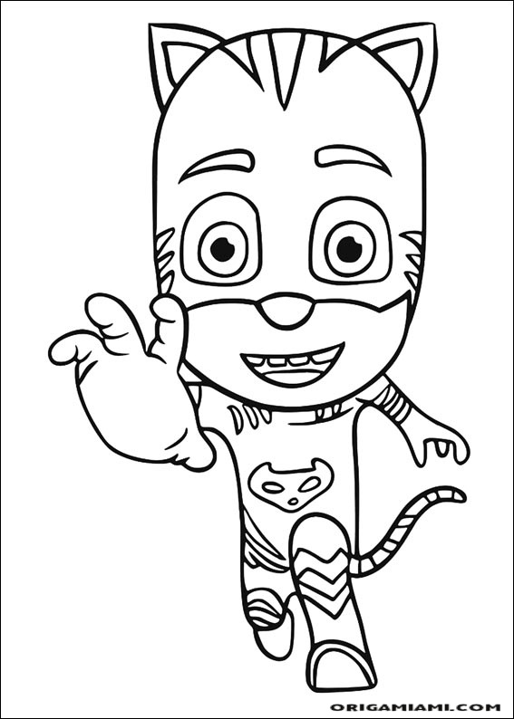 PJ Masks coloring page (3)