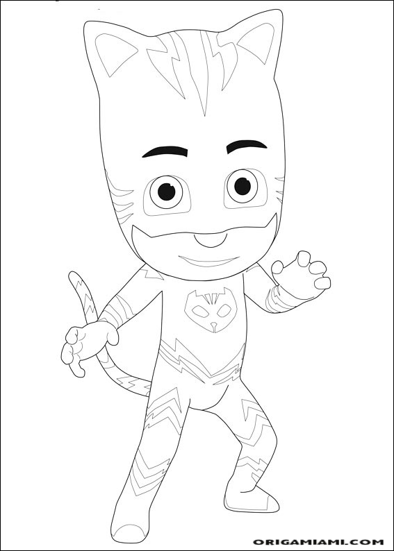 PJ Masks coloring page (4)