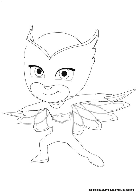 PJ Masks coloring page (6)