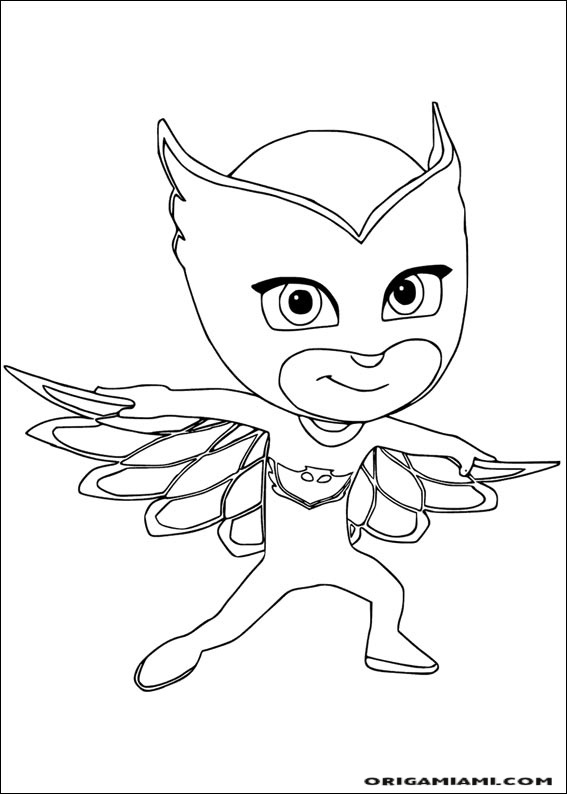 PJ Masks coloring page (8)