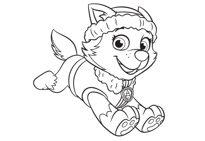 Paw Patrol coloring page (1)