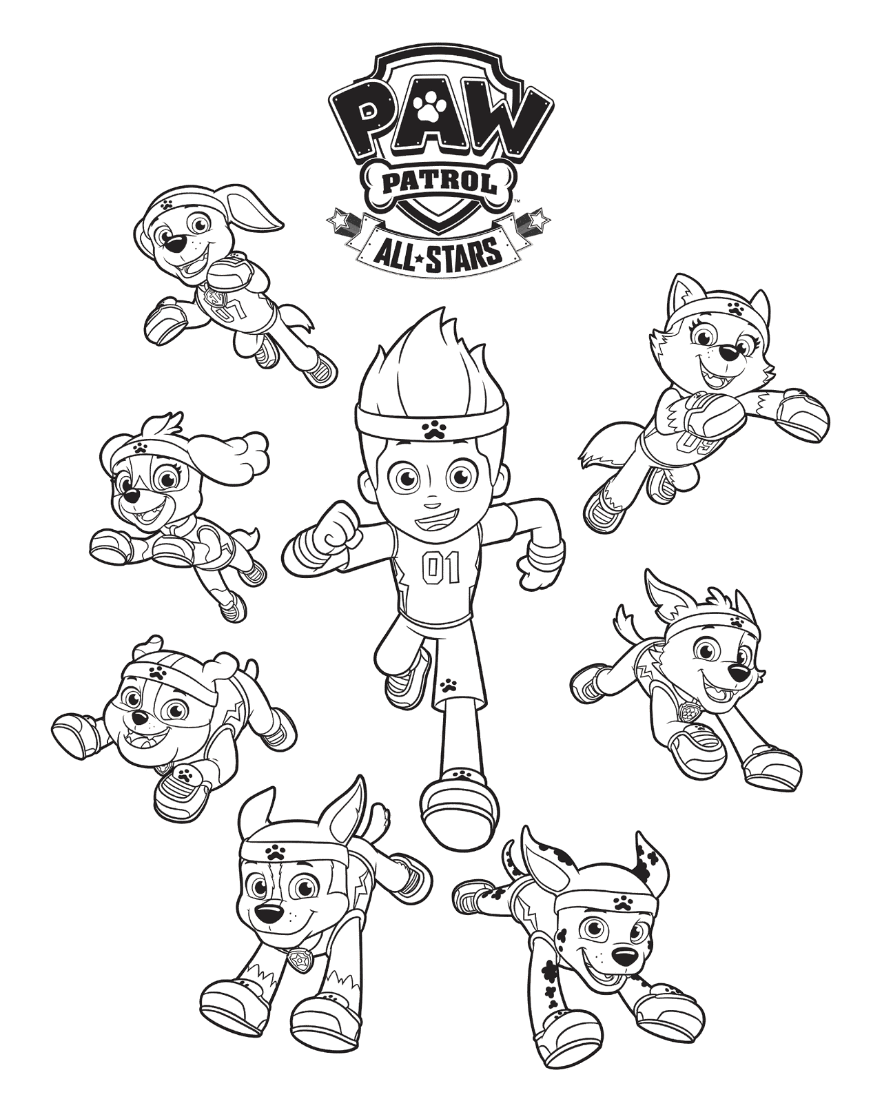 Paw Patrol coloring page (2)