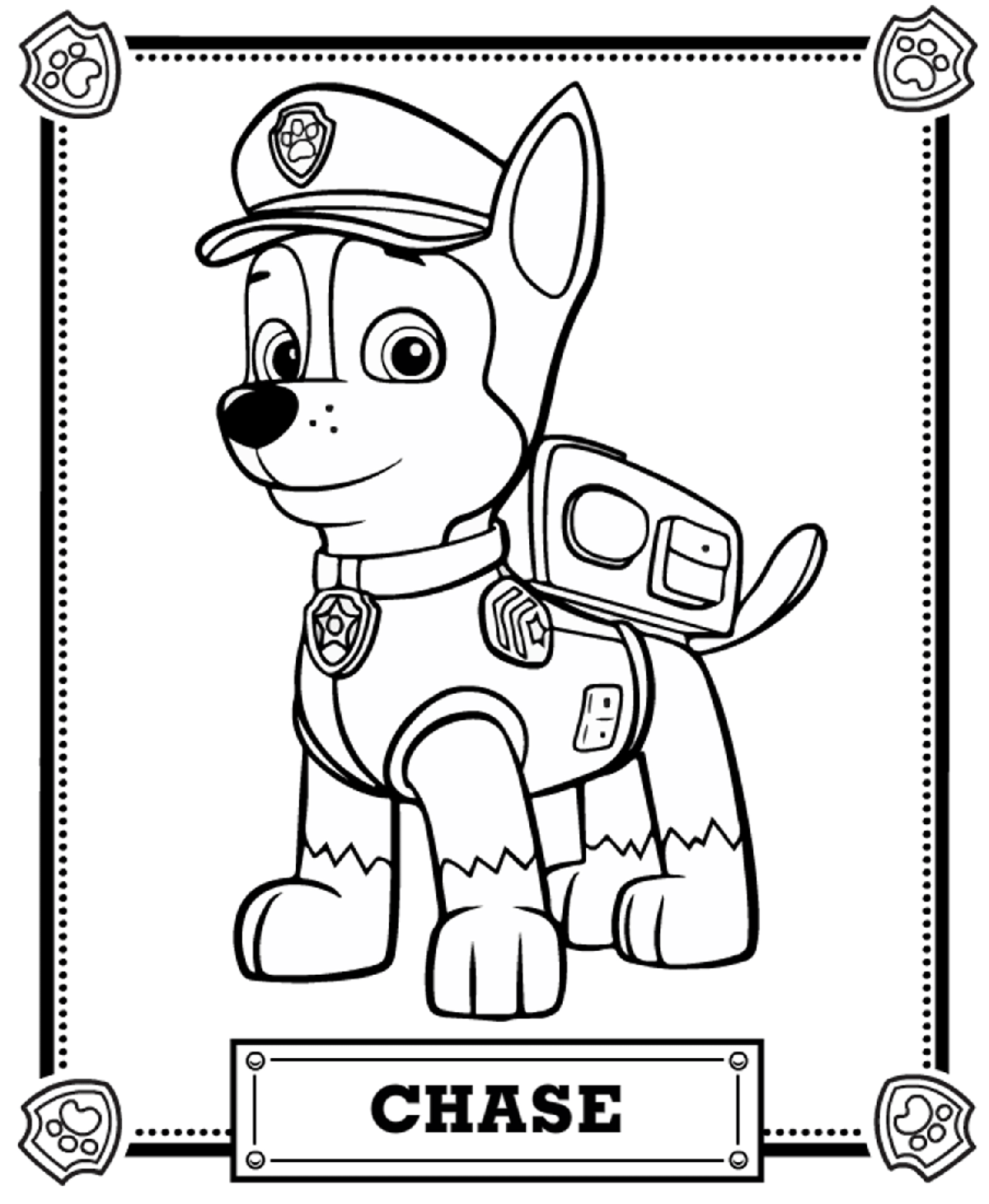 Paw Patrol coloring page (3)