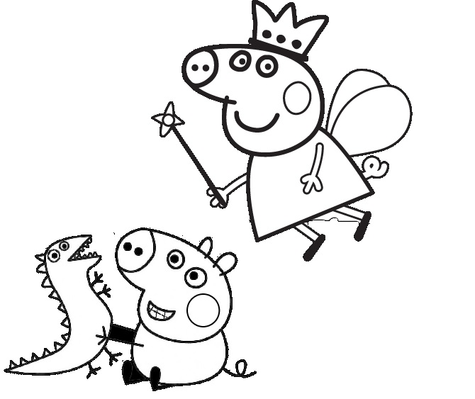 Peppa Pig coloring page (15)