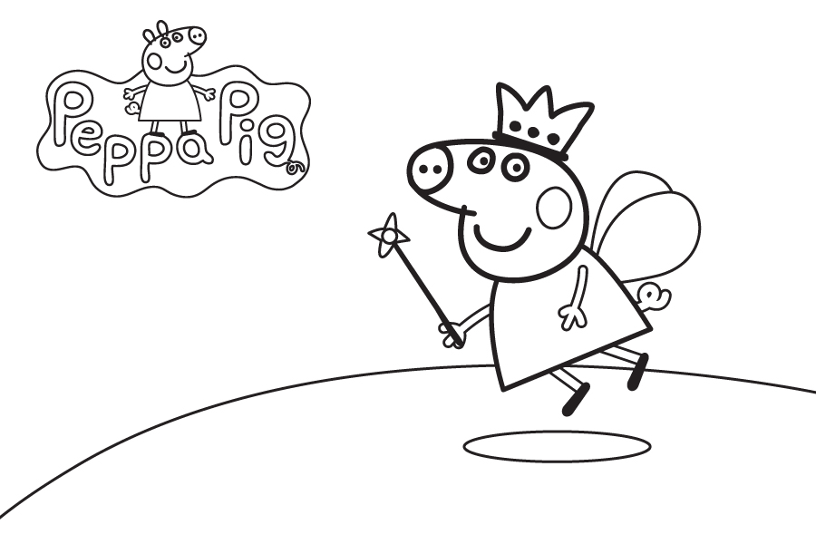 Peppa Pig coloring page (16)