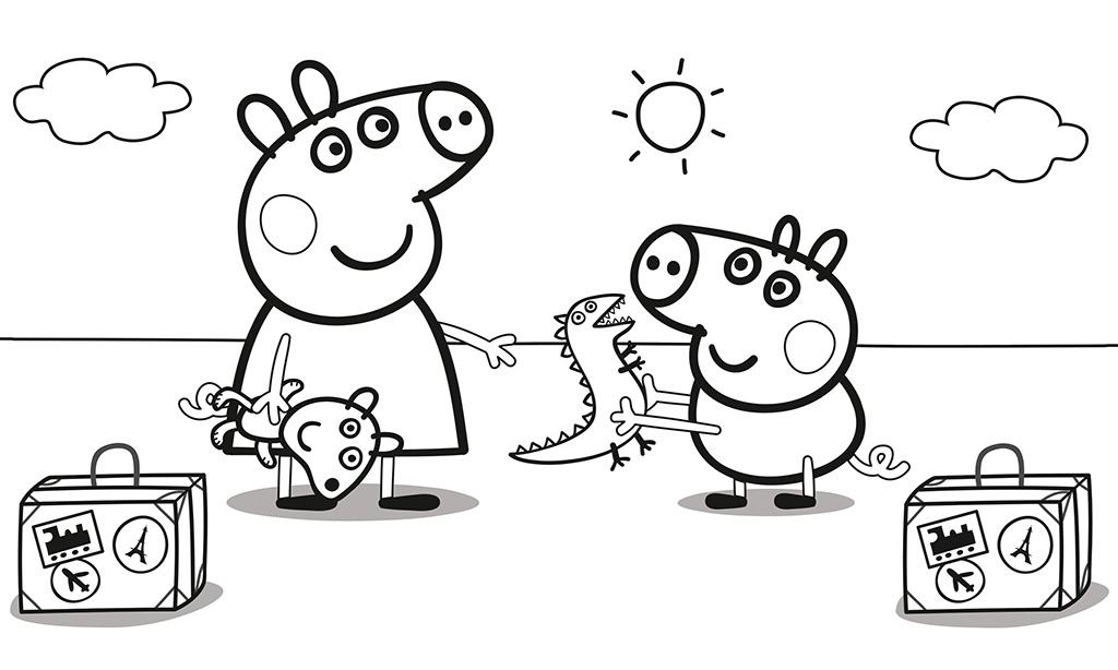 Peppa Pig coloring page (20)