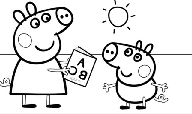 Peppa Pig coloring page (27)