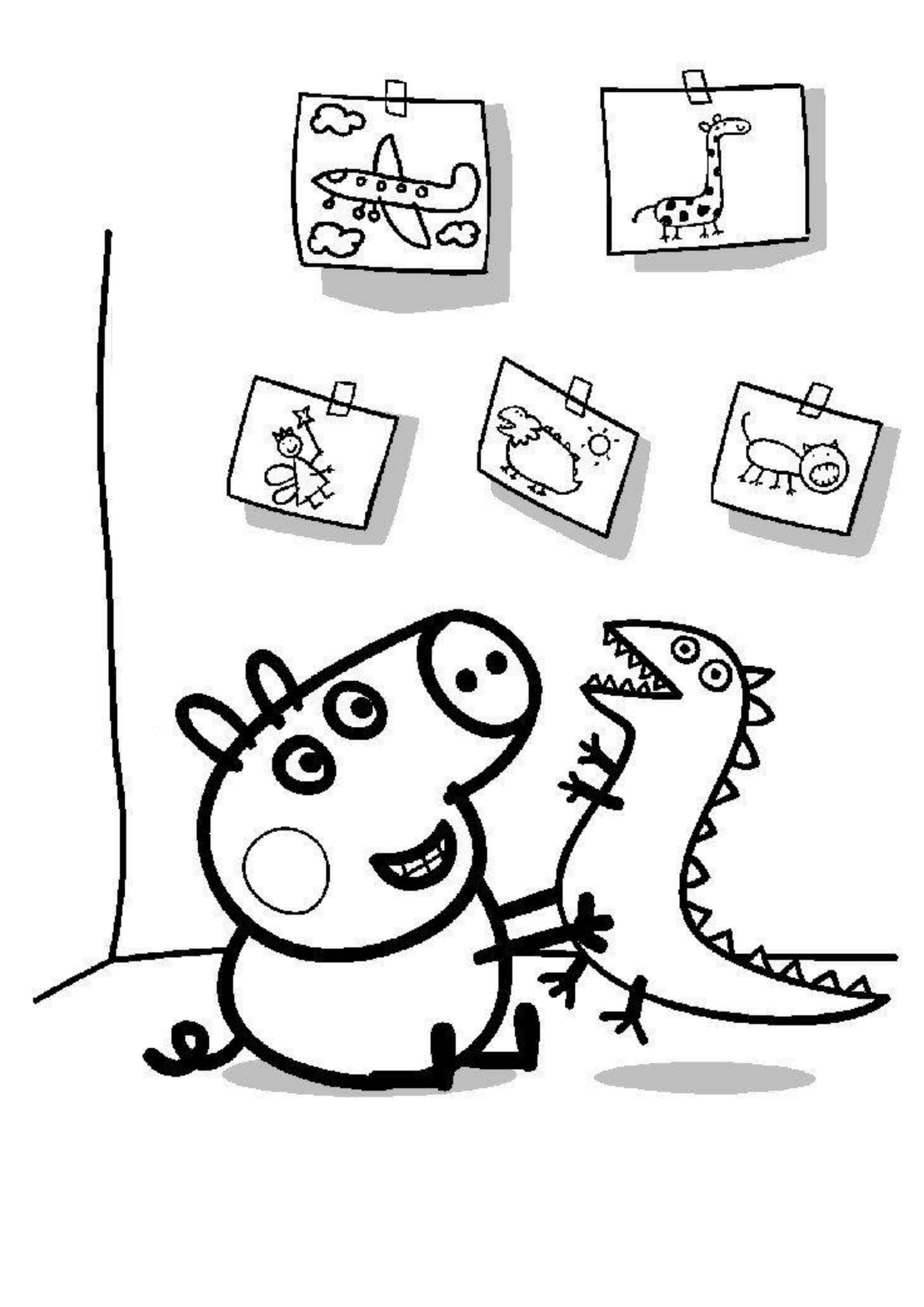 Peppa Pig coloring page (43)