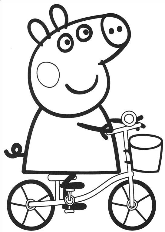 Peppa Pig coloring page (5)