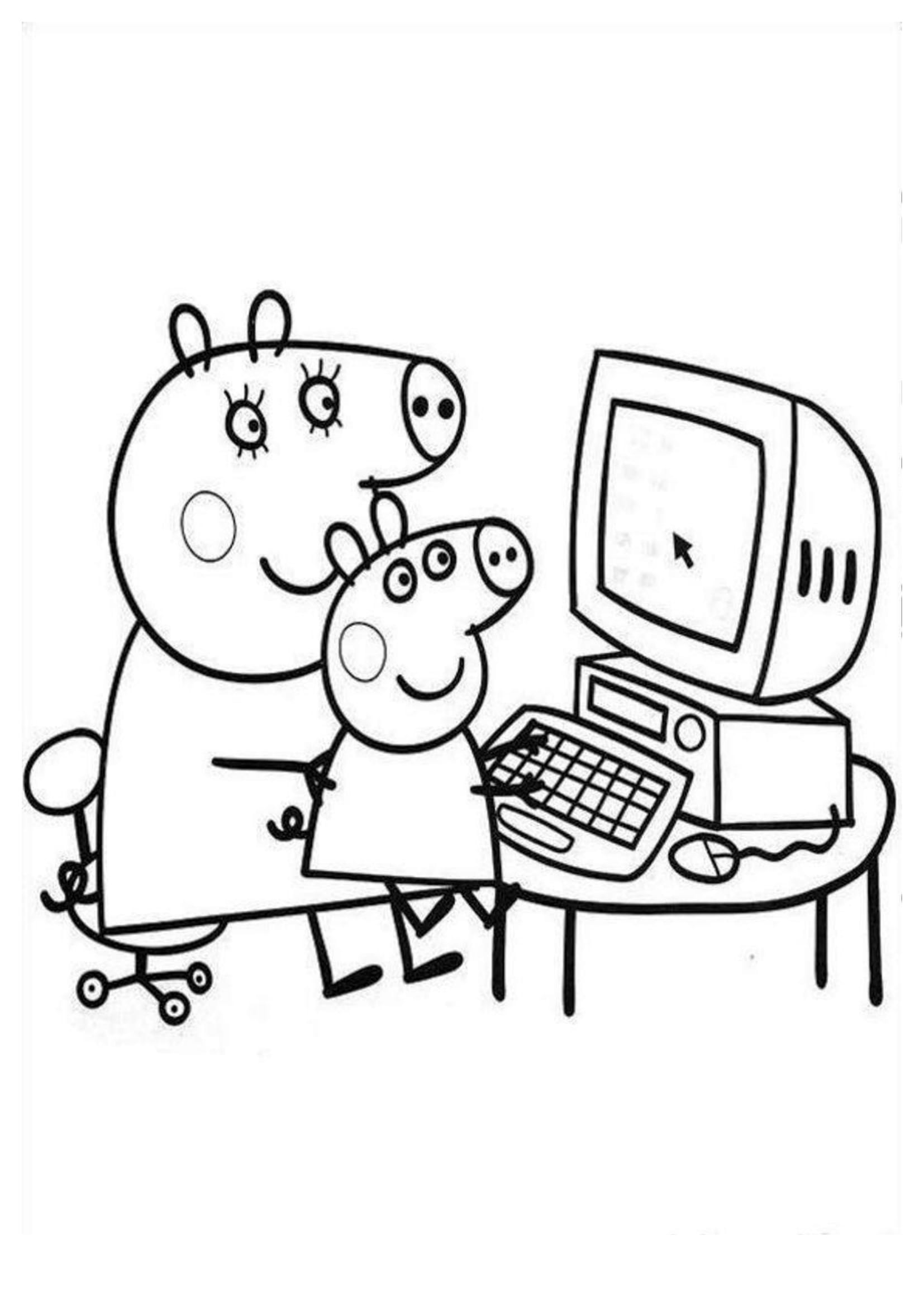 Peppa Pig coloring page (50)