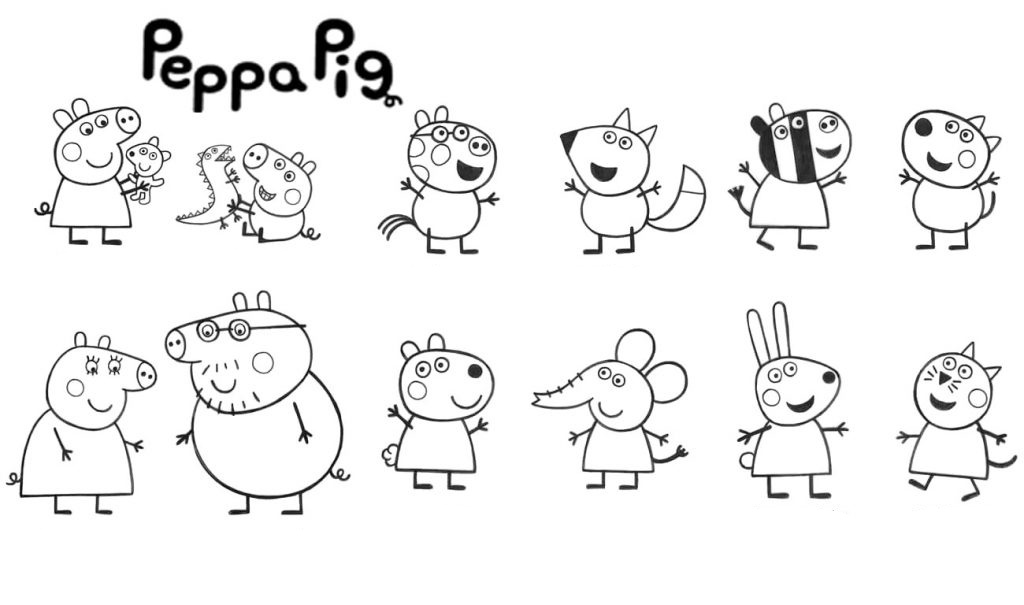 Peppa Pig coloring page (55)