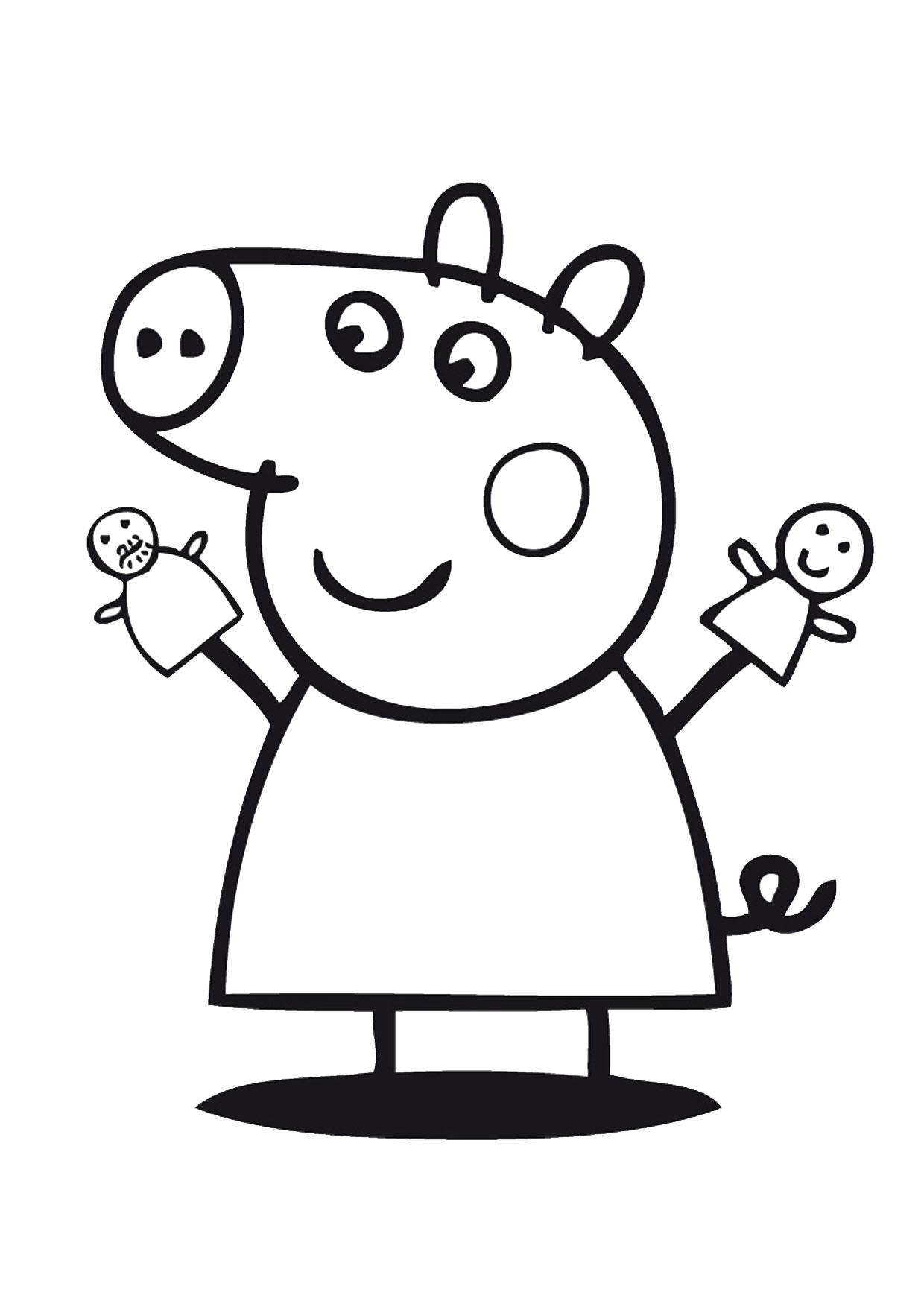 Peppa Pig coloring page (58)