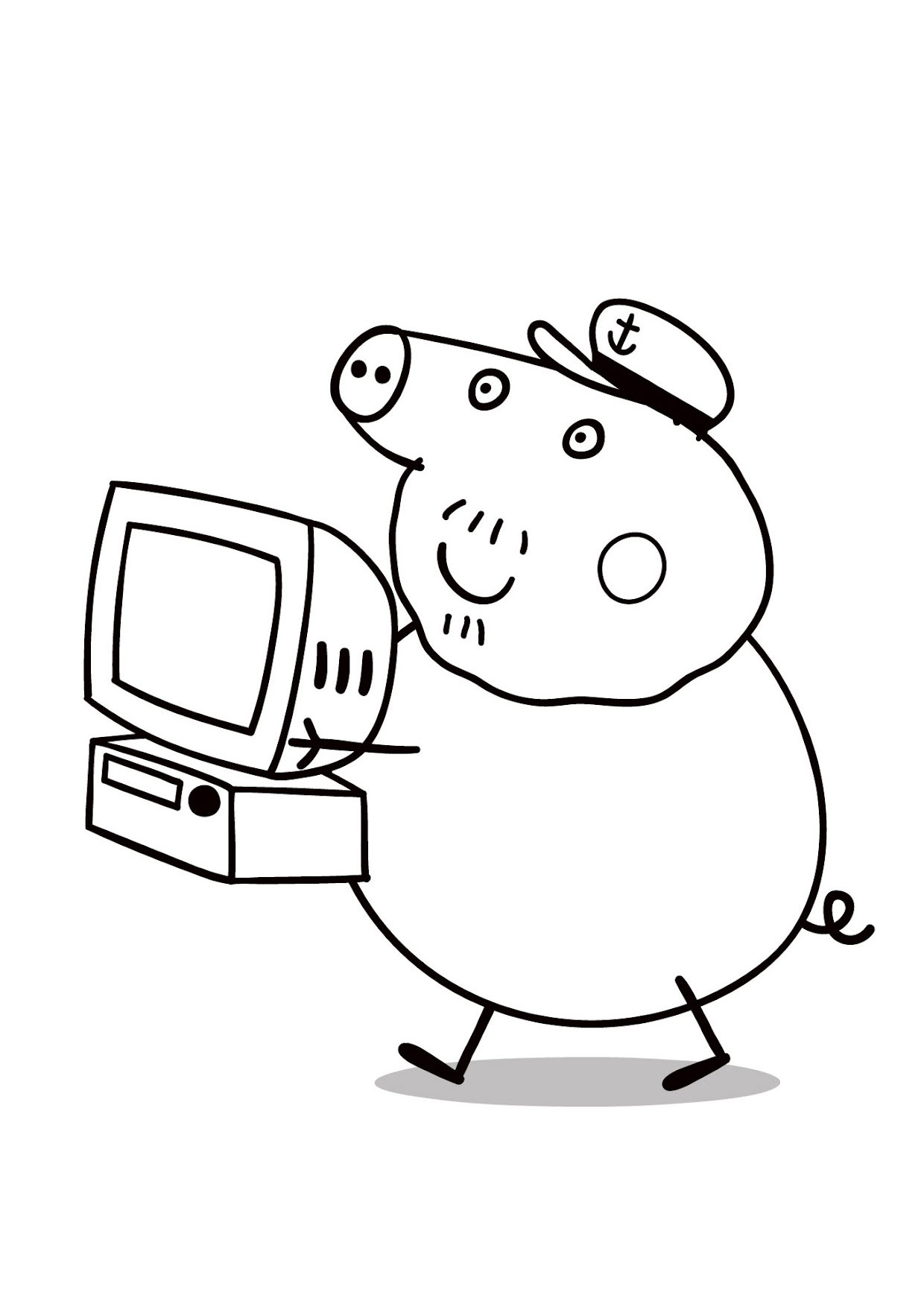 Peppa Pig coloring page (69)