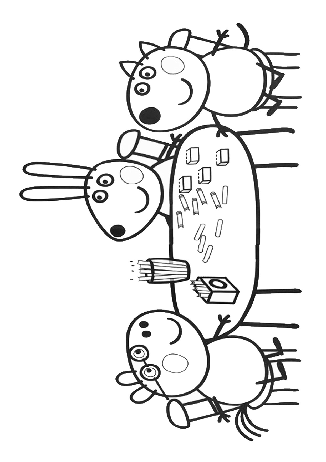 Peppa Pig coloring page (73)