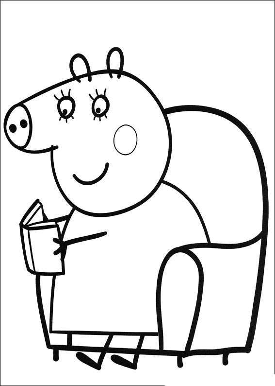 Peppa Pig coloring page (78)