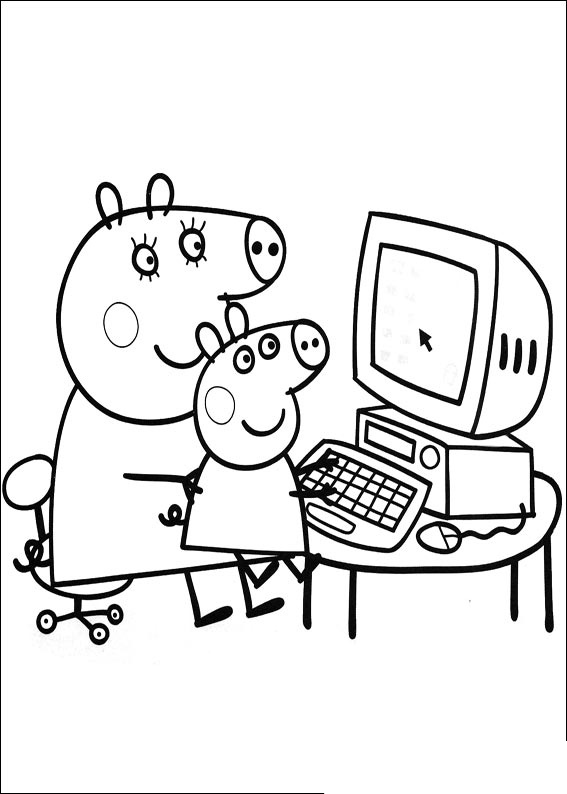 Peppa Pig coloring page (83)