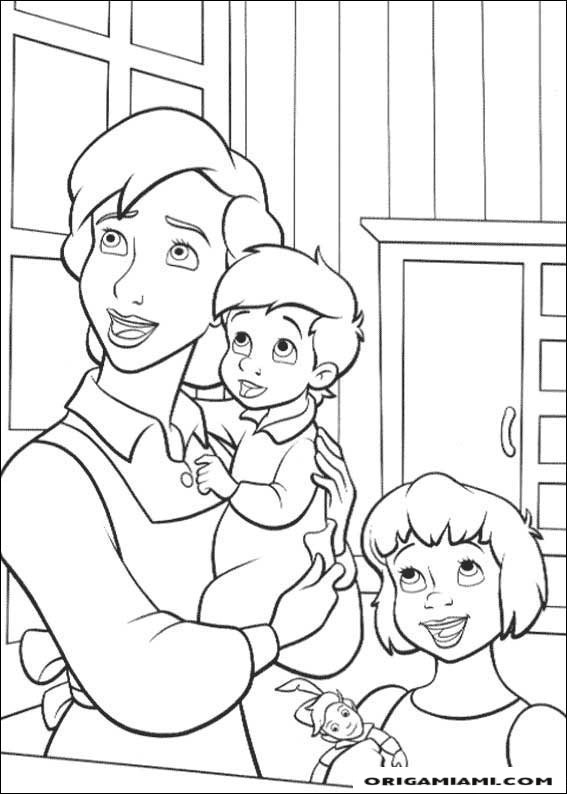 Peter Pan coloring page (1)