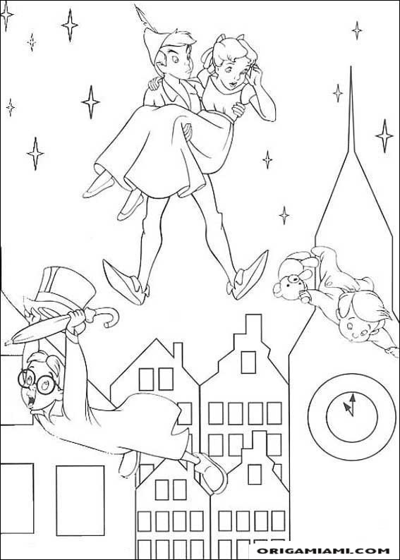 Peter Pan coloring page (1)