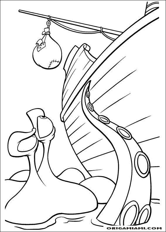 Peter Pan coloring page (20)