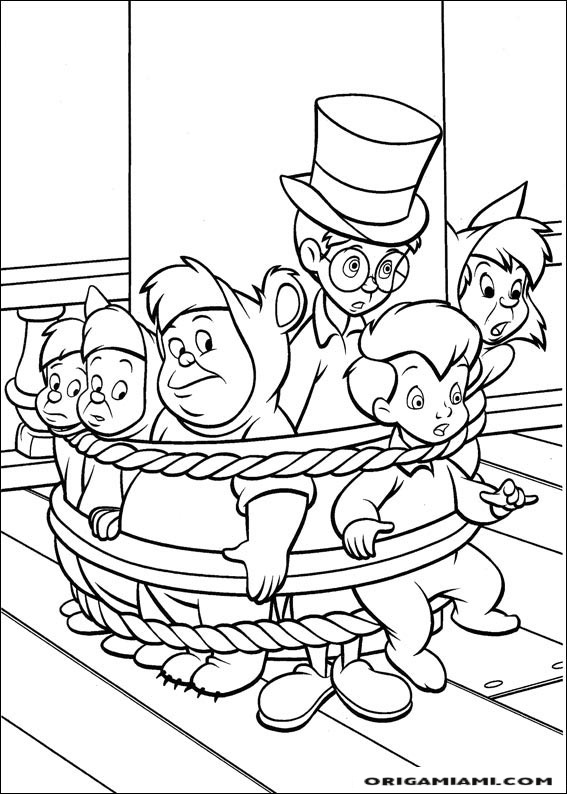 Peter Pan coloring page (21)