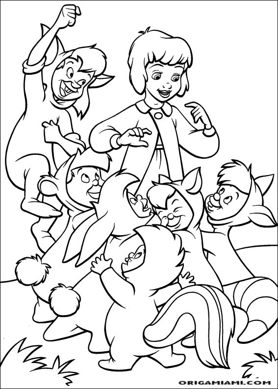 Peter Pan coloring page (31)