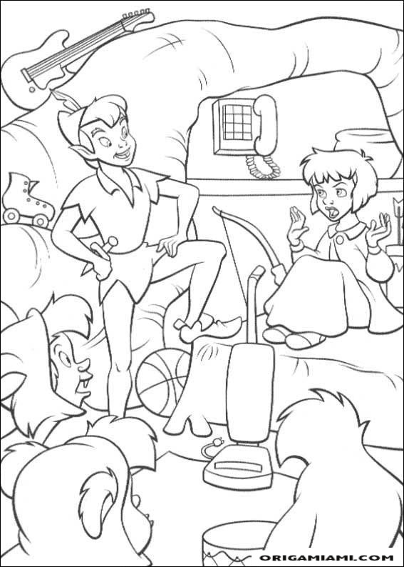 Peter Pan coloring page (6)