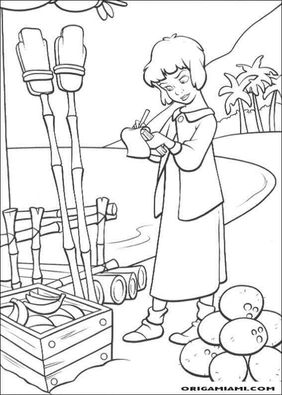 Peter Pan coloring page (8)