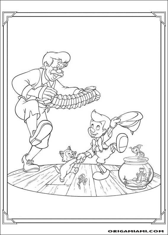 Pinocchio coloring page (1)