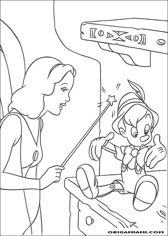 Pinocchio coloring page (10)