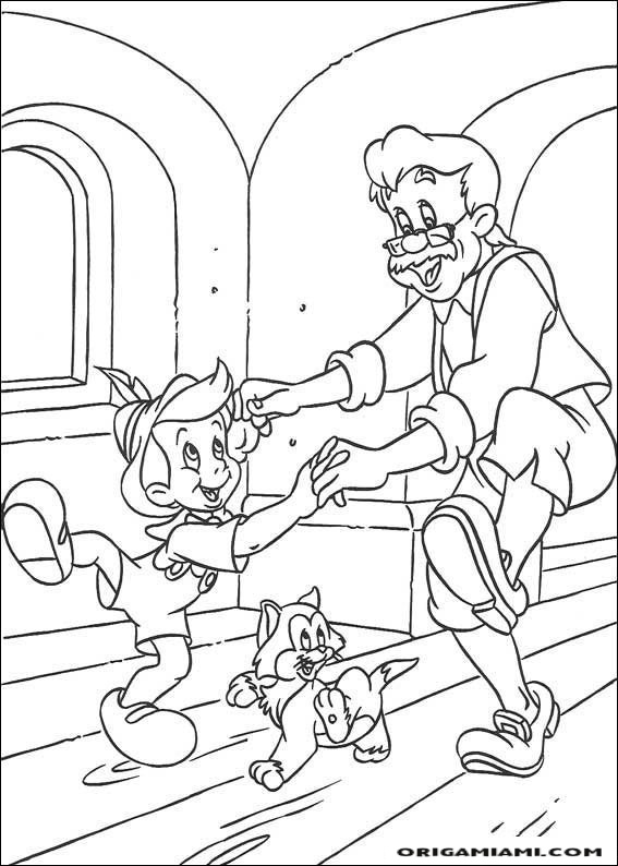 Pinocchio coloring page (14)