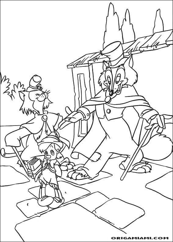 Pinocchio coloring page (15)