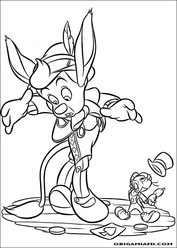 Pinocchio coloring page (17)