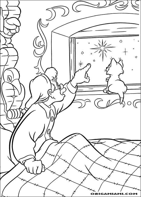 Pinocchio coloring page (18)