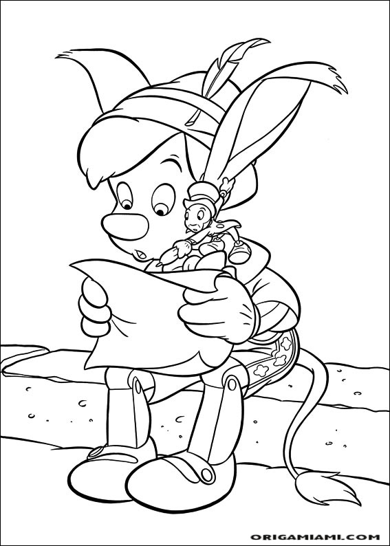 Pinocchio coloring page (22)