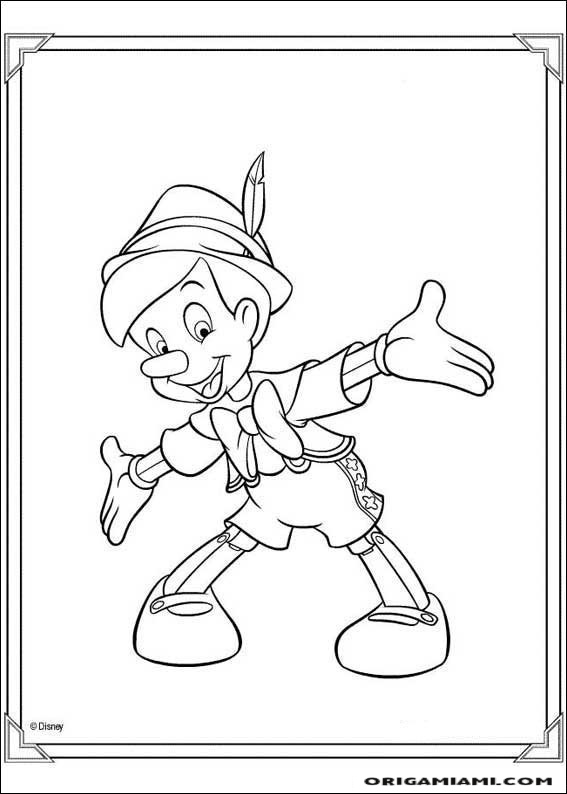 Pinocchio coloring page (5)