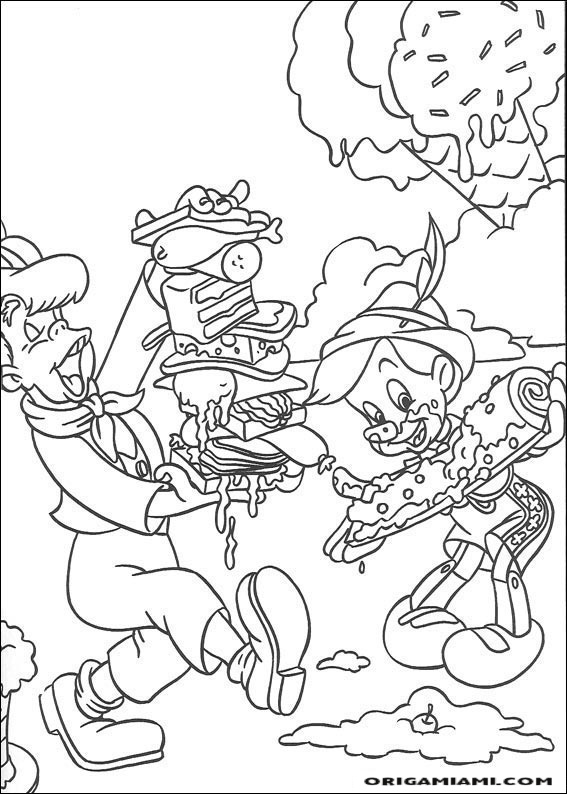 Pinocchio coloring page (9)