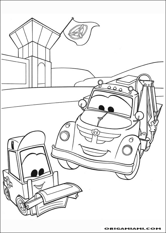 Planes coloring page (13)