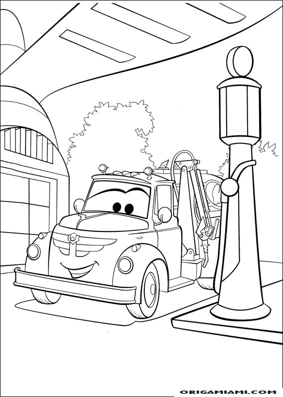 Planes coloring page (2)