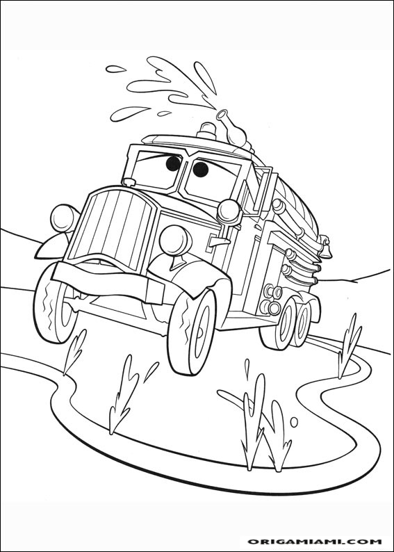 Planes coloring page (26)