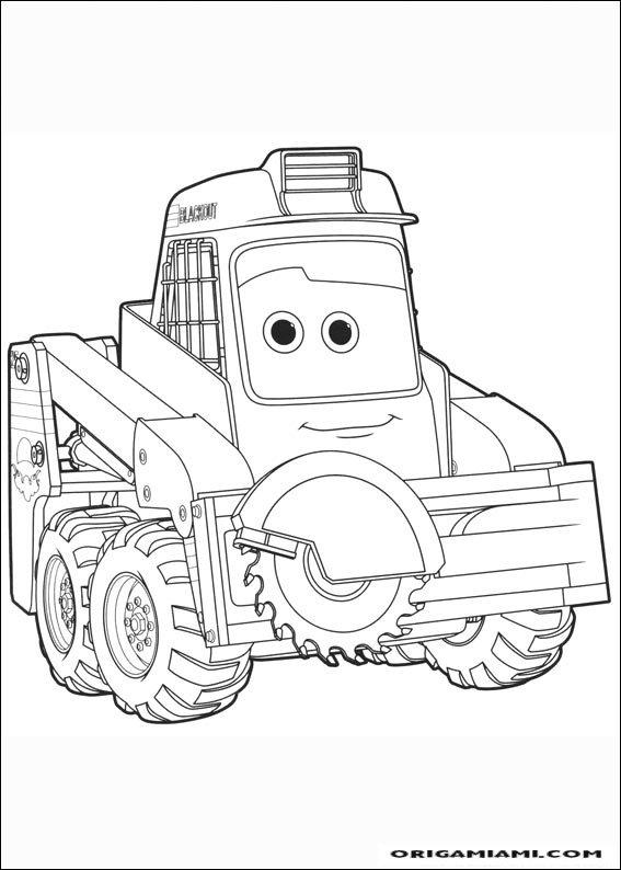 Planes coloring page (3)