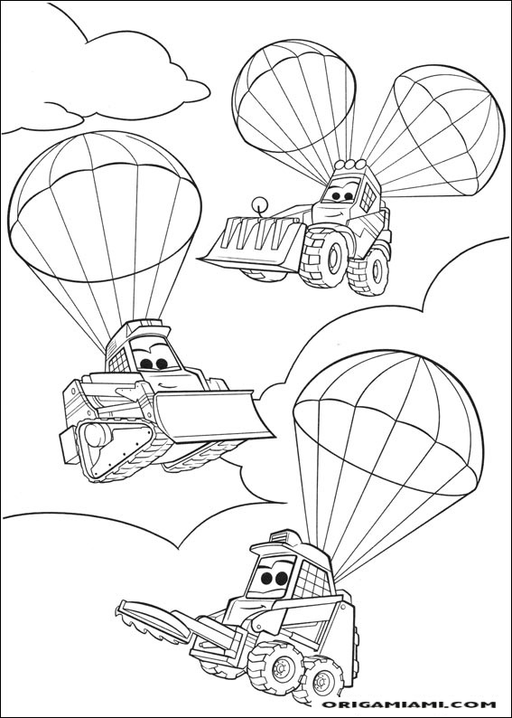 Planes coloring page (45)